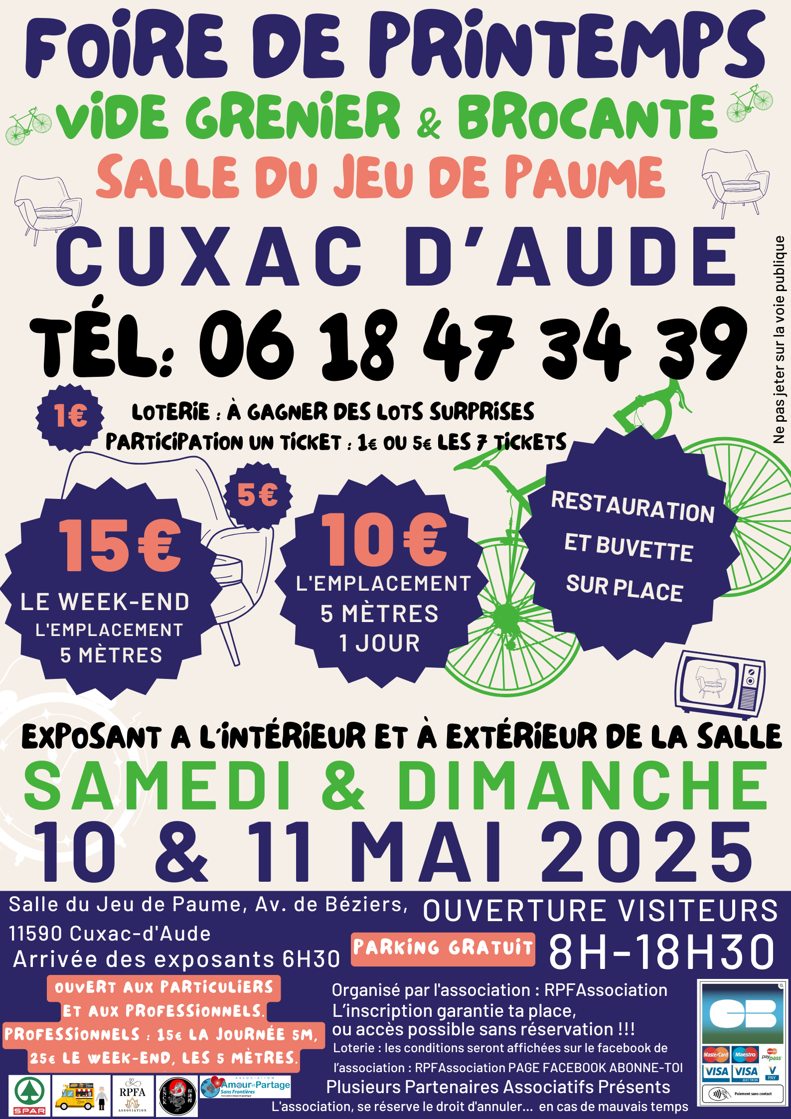 Foire de Printemps à Cuxac-d’Aude