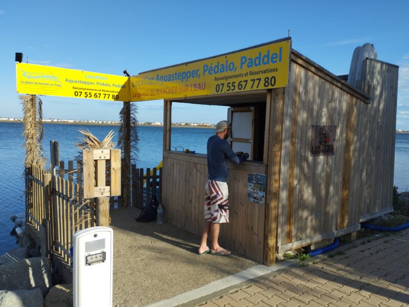 Aquastepper venez MARCHER sur l'EAU !