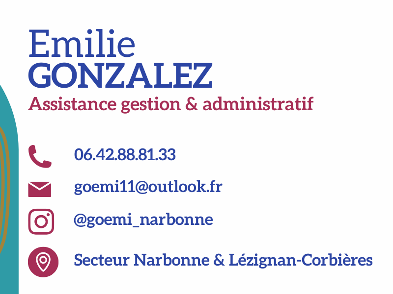 Emilie Gonzalez - Assistance en Gestion et Administratif