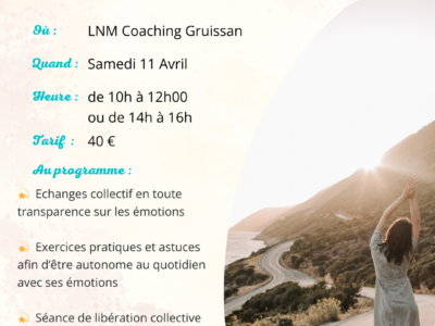 Atelier sur la libération des émotions obsolètes