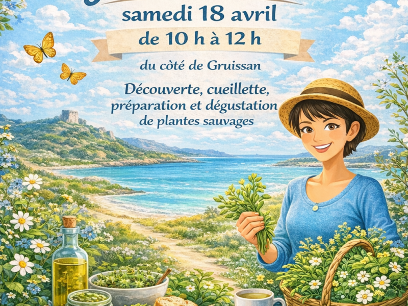 Sortie nature plantes sauvages et dégustation gourmande