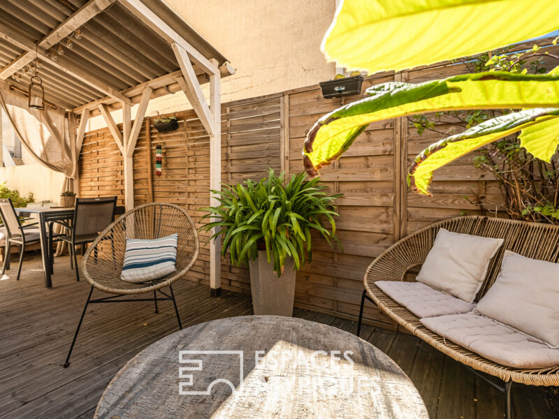 Demeure de charme, plage des chalets à Gruissan Plage –Entre mer et Clape