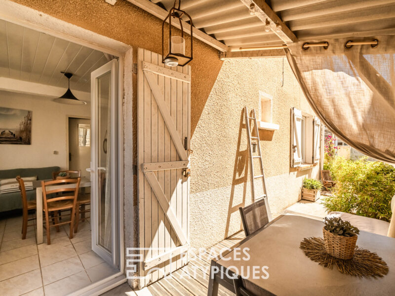 Demeure de charme, plage des chalets à Gruissan Plage –Entre mer et Clape