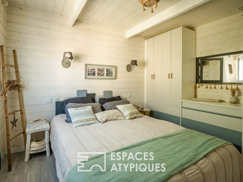 Demeure de charme, plage des chalets à Gruissan Plage –Entre mer et Clape