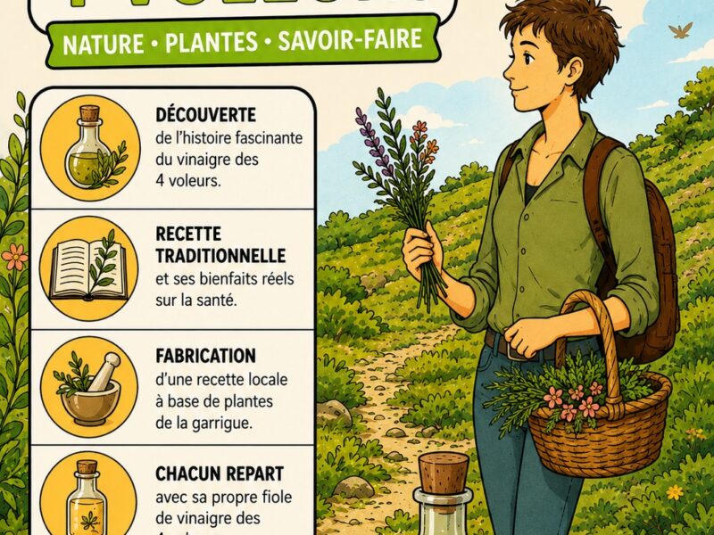 Atelier Vinaigre des 4 voleurs