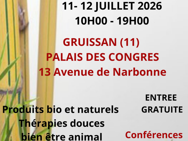Foire du bien être et du mieux vivre