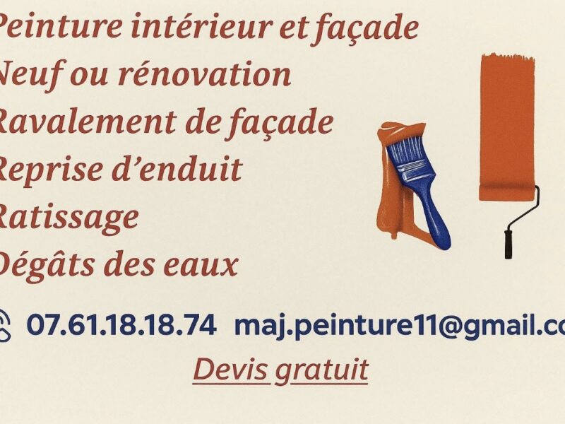 M.A.J Peinture